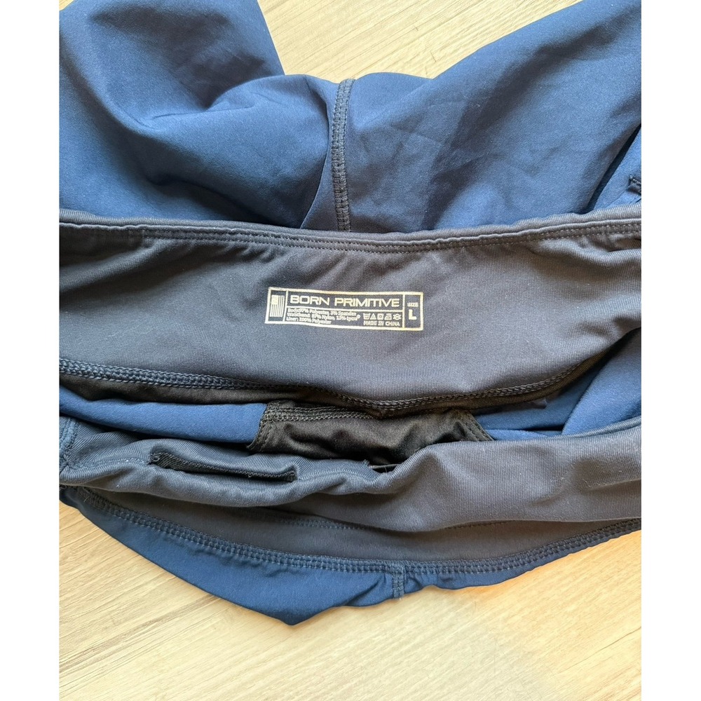 Born Primitive navy women's large FREE FLOW SHORT - Picture 6 of 8